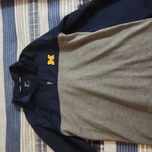 Nike golf Michigan Wolverines long sleeve shirt